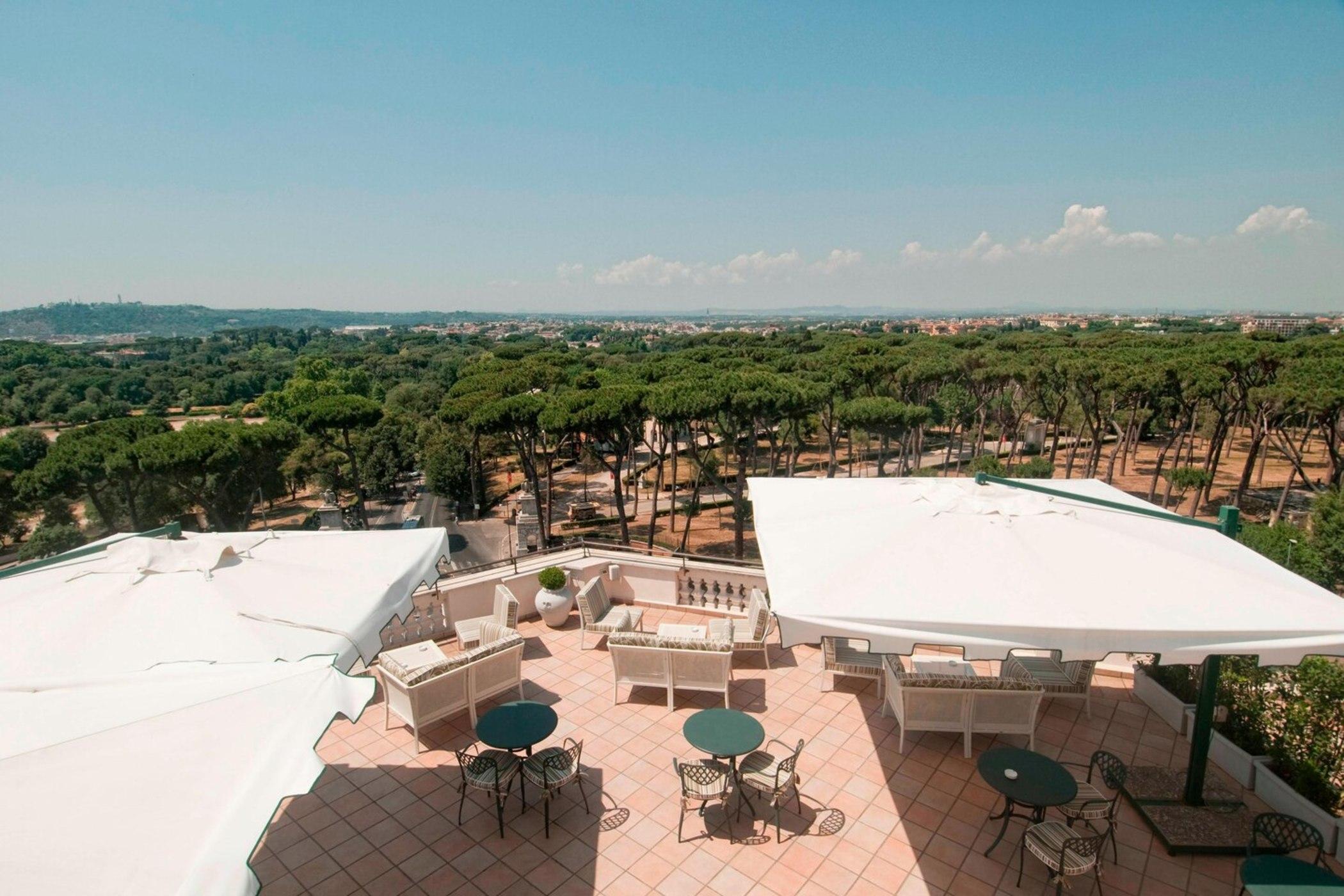 Rome Marriott Grand Hotel Flora Exteriör bild