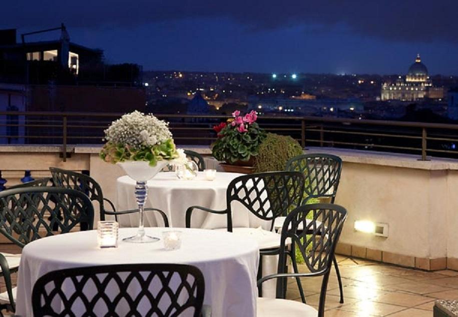 Rome Marriott Grand Hotel Flora Exteriör bild