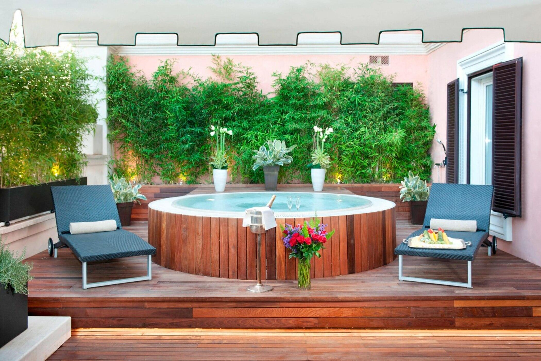 Rome Marriott Grand Hotel Flora Exteriör bild