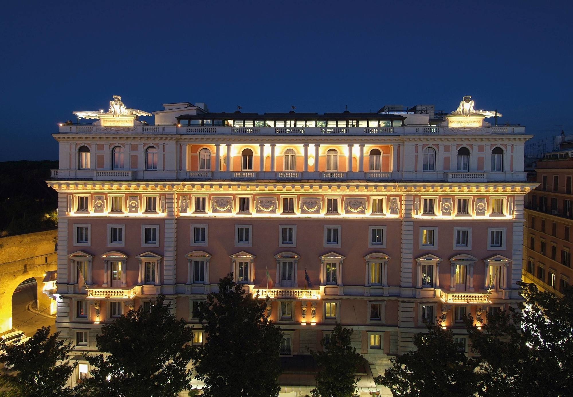 Rome Marriott Grand Hotel Flora Exteriör bild